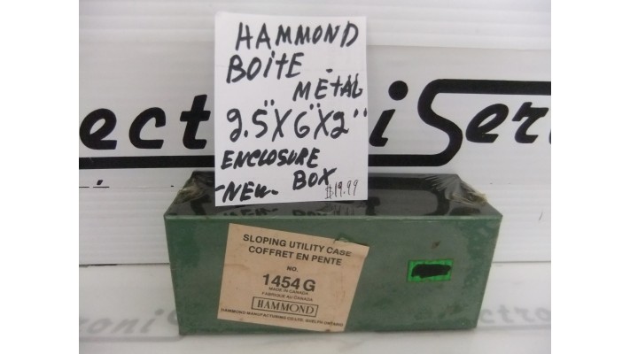 Hammond 1454G boite métal de 2.5'' x 6'' x 2''